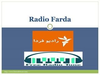 radio farda|what is the icon for radio farda.
